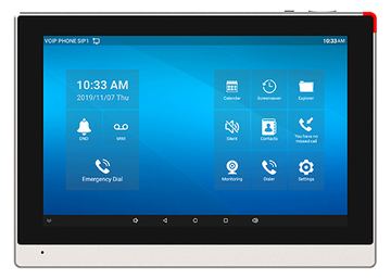 Fanvil I56A - 25,6 cm (10.1 Zoll) - H.264 - Schwarz - Silber - 720p,1080p - Android von LumaTech