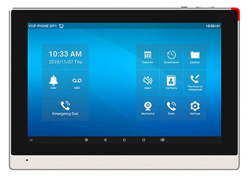 Fanvil I56A - 25,6 cm (10.1 Zoll) - H.264 - Schwarz - Silber - 720p,1080p - Android