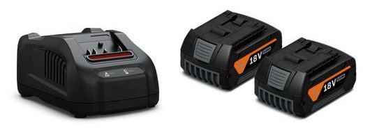 Fein AKKU-STARTER-SET GBA 18 V 5.0 AH AS - Batterie- & Ladegerät-Set - Lithium-Ion (Li-Ion) - 5 Ah - 18 V - Schwarz
