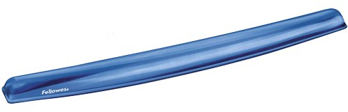 Fellowes Gel Crystals - Tastatur-Handgelenkauflage - Blau
