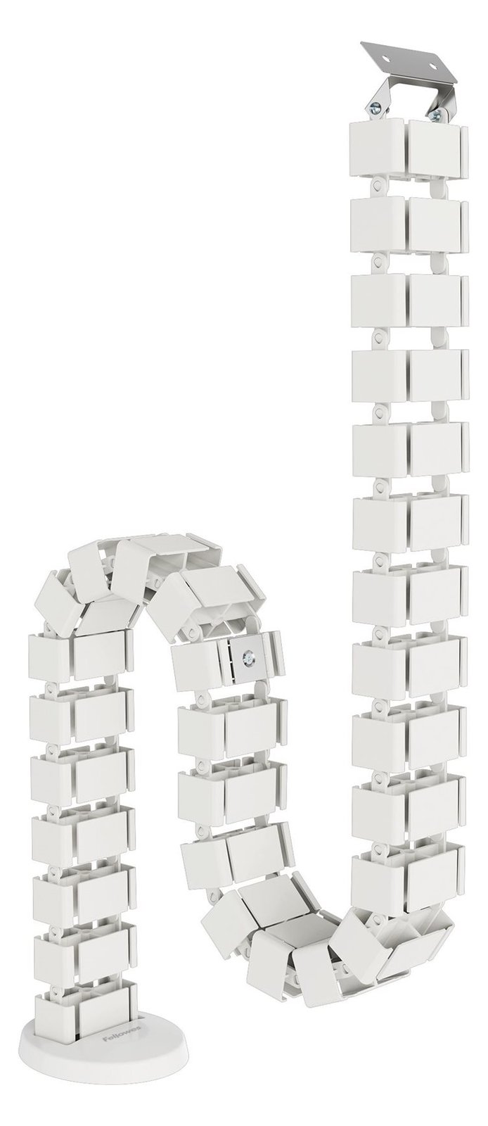 Fellowes Kabelwirbelsäule magnetisch weiß