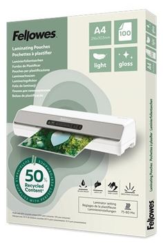 Fellowes Laminierfolie A4 Light Gloss 100er Pack von LumaTech