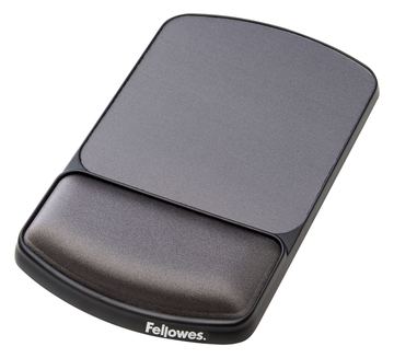 Fellowes Premium Gel Graphite - Mauspad mit Handgelenkpolsterkissen von LumaTech