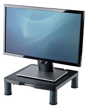 Fellowes Standard Monitor Riser - Aufstellung - für Monitor - Kunststoff - Graphite - Bildschirmgröße: 53.3 cm (21) von LumaTech