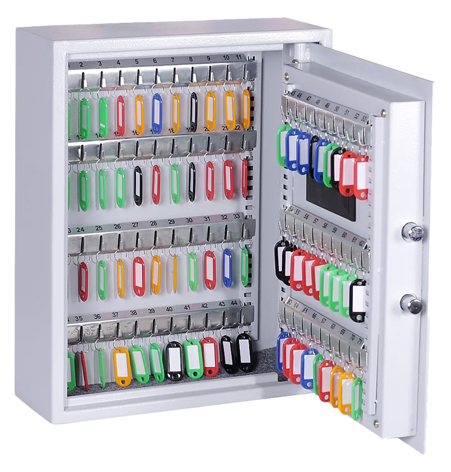 Olympia GOsafe 50B - Polypropylen (PP) - Grau - 71 Haken - Code - Schlüssel - 1 Stück(e) - 450 x 360 x 120 mm, Ansicht 2