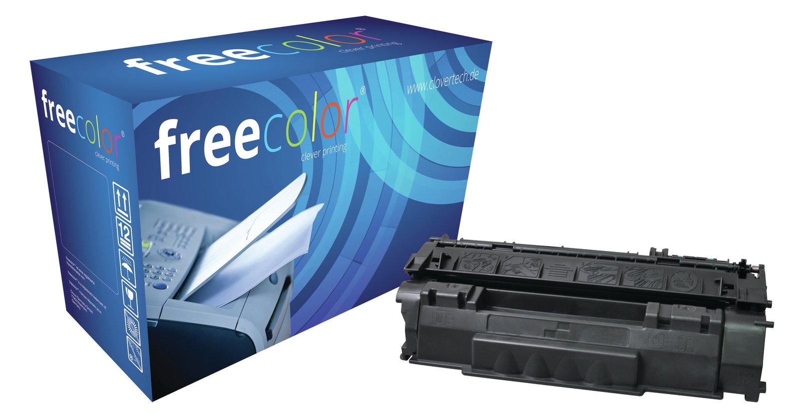 freecolor 140 g - Schwarz - kompatibel - Tonerpatrone (Alternative zu: HP 49A)