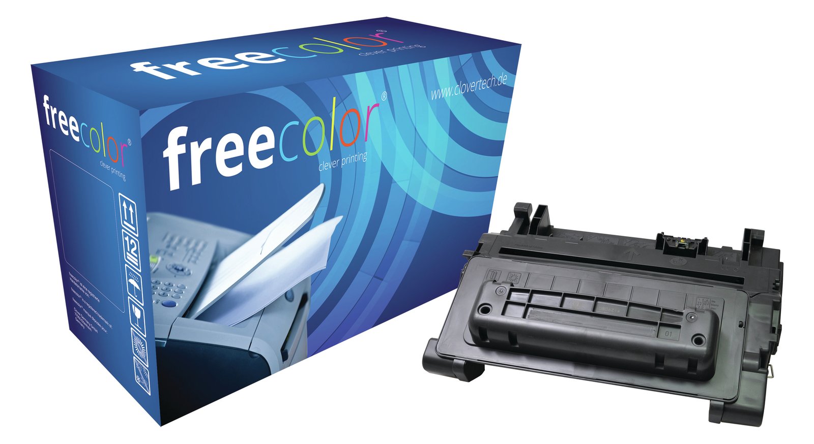 freecolor 865 g - Schwarz - kompatibel - Tonerpatrone (Alternative zu: HP 64X)