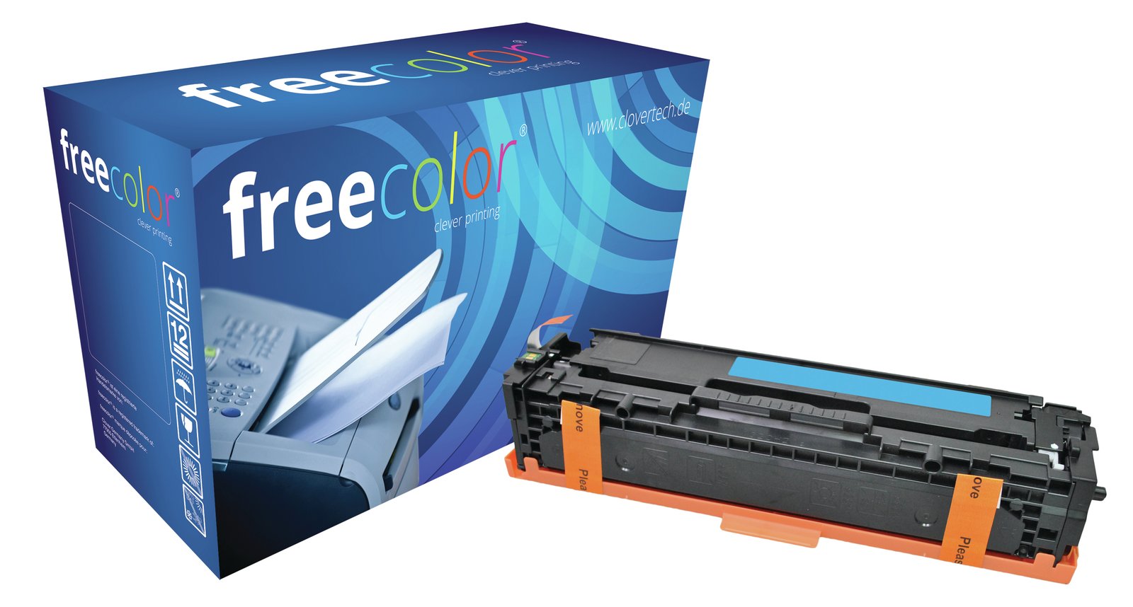 freecolor Cyan - kompatibel - Tonerpatrone (Alternative zu: HP CF211A)