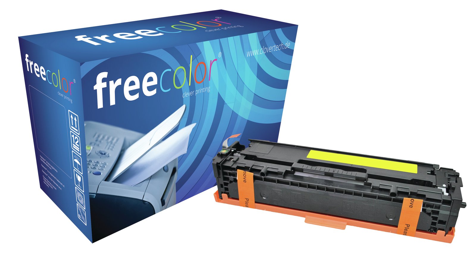 freecolor Gelb - kompatibel - Tonerpatrone (Alternative zu: HP CF212A)