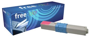 freecolor Magenta - kompatibel - Tonerpatrone (Alternative zu: OKI 44469705) von LumaTech