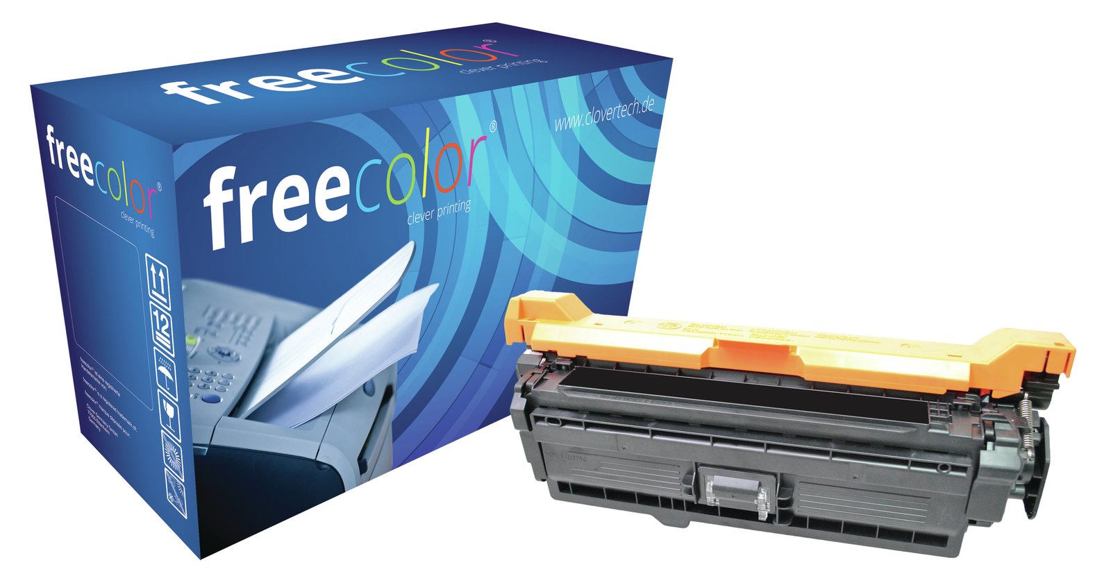 freecolor Schwarz - kompatibel - Tonerpatrone (Alternative zu: HP CE400X)