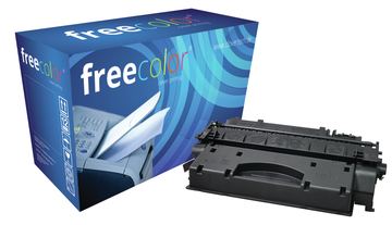 freecolor Schwarz - kompatibel - Tonerpatrone (Alternative zu: HP CE505X) von LumaTech