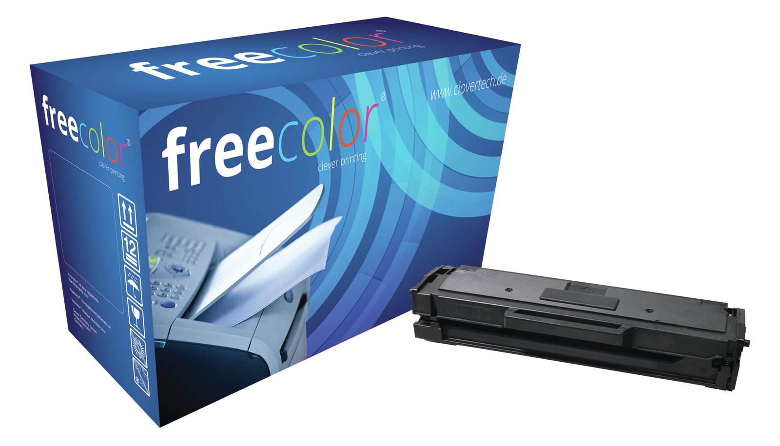 freecolor Schwarz - kompatibel - Tonerpatrone (Alternative zu: Samsung MLT-D111S)