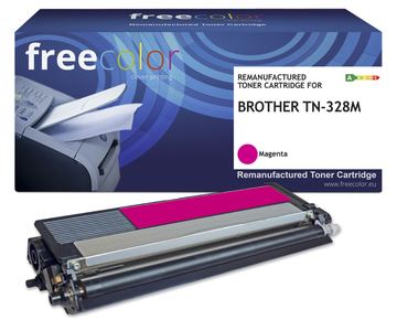 freecolor Toner Brother TN-328M magenta remanufactured - Wiederaufbereitet - Kompatibel von LumaTech
