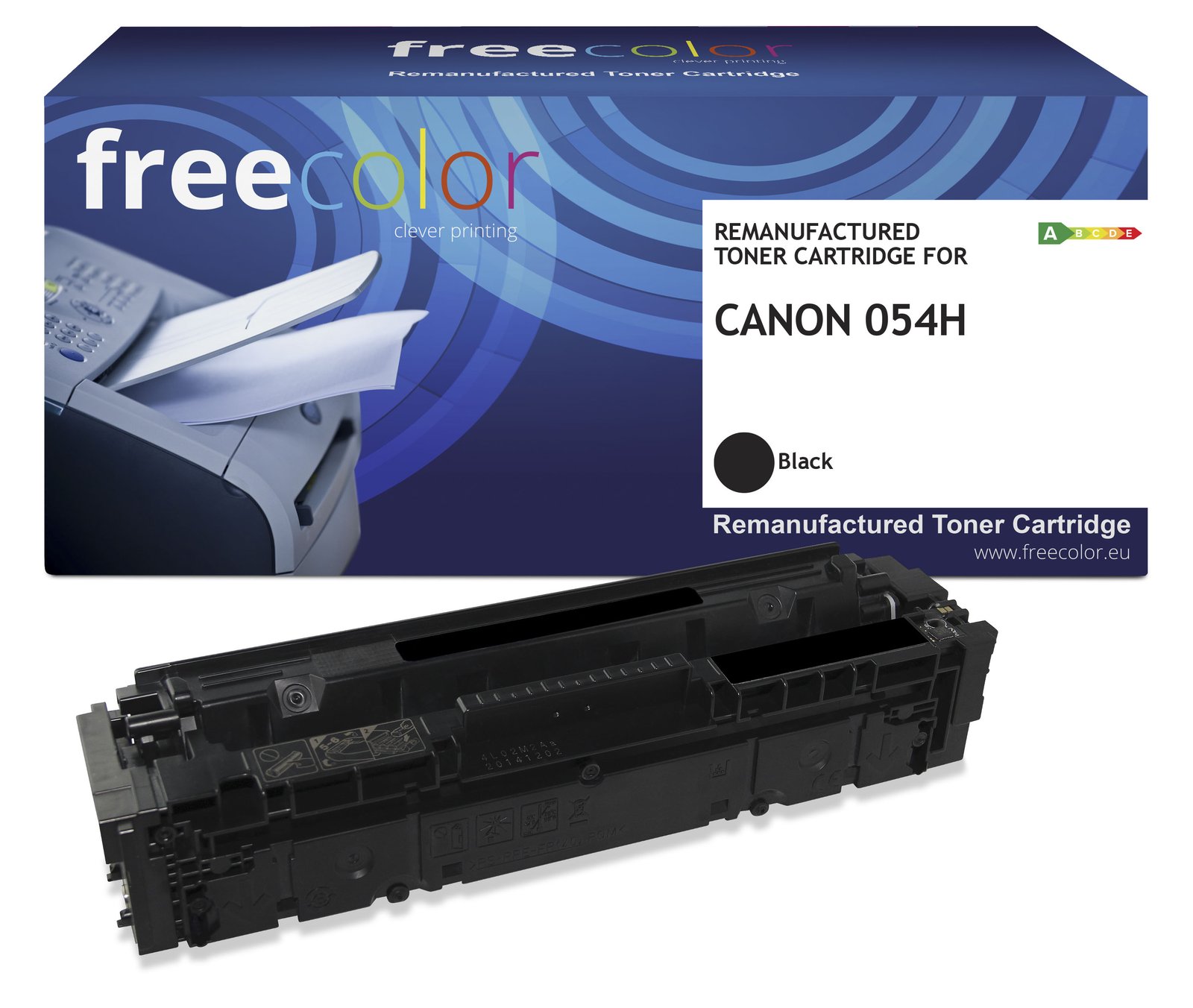 freecolor Toner Canon 054H 3028C002 black remanufactured - Wiederaufbereitet - Kompatibel