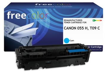 freecolor Toner Canon 055H 3019C002 cyan remanufactured - Wiederaufbereitet - Kompatibel von LumaTech