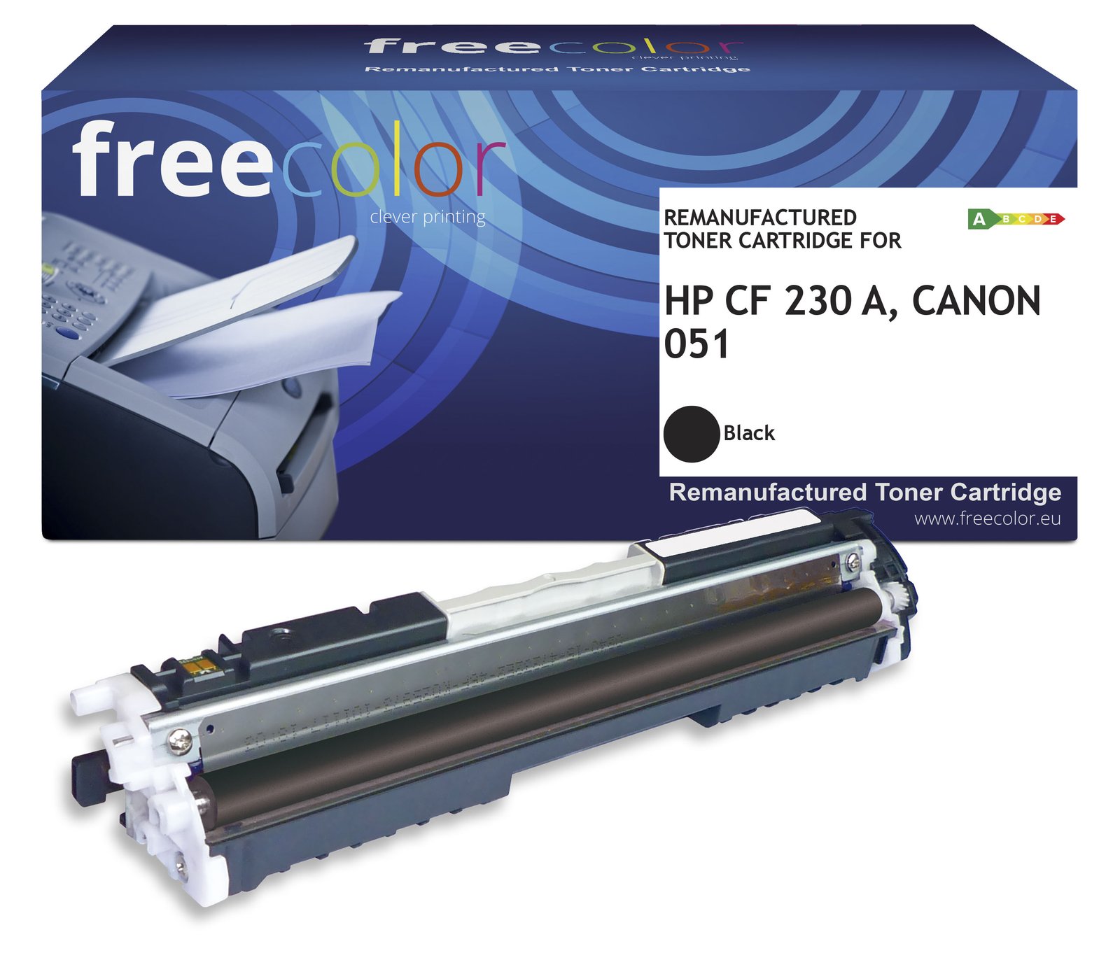 freecolor Toner Canon CF230A 2168C002 black - Wiederaufbereitet - Kompatibel