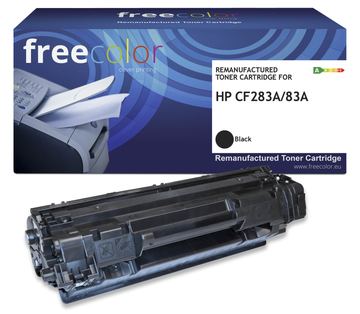 freecolor Toner HP 83A CF283A black remanufactured - Wiederaufbereitet - Kompatibel von LumaTech