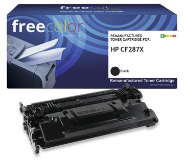 freecolor Toner HP 87X CF287X black remanufactured - Wiederaufbereitet - Kompatibel von LumaTech