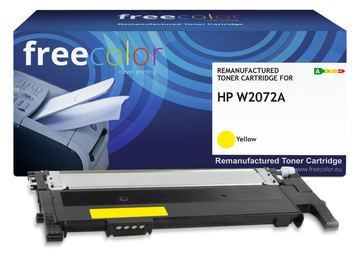 freecolor Toner HP W2072A yellow mit chip 1000p kompatibel - Kompatibel - Tonereinheit von LumaTech