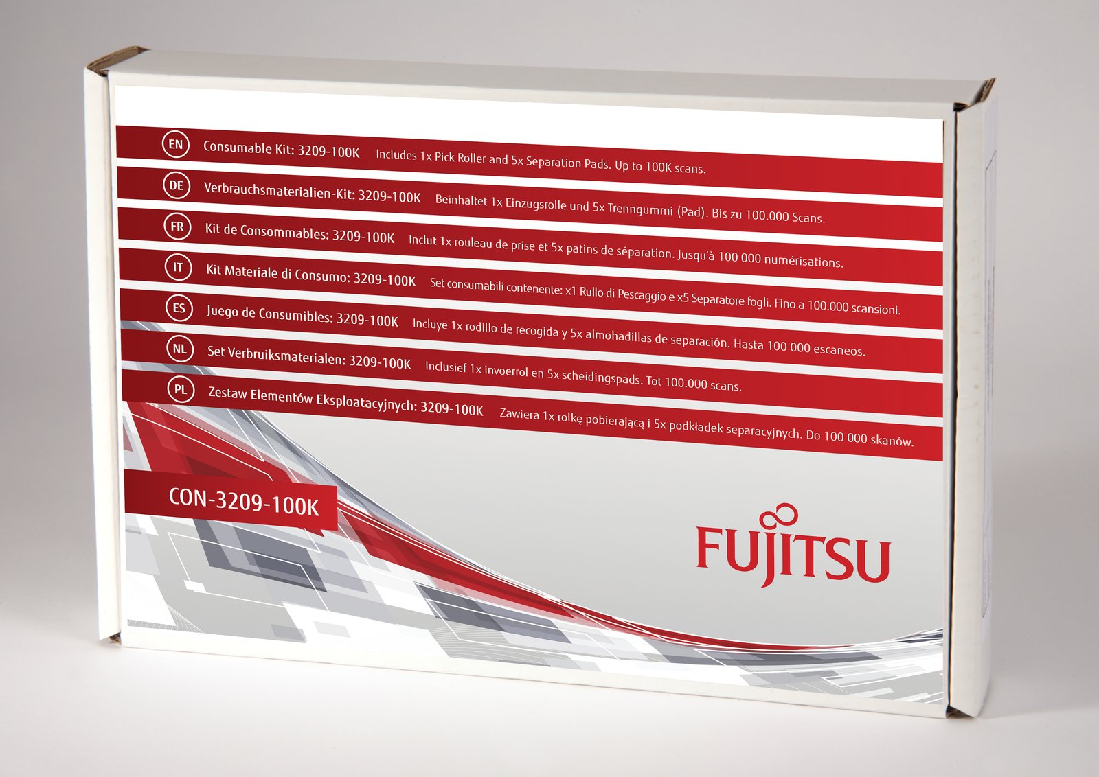 Fsas Technologies Fujitsu Consumable Kit: 3209-100K - Scanner - Verbrauchsmaterialienkit