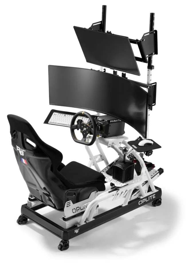 Oplite Feststellbare Lenkrollen für R8 Cockpit retail, Ansicht 3
