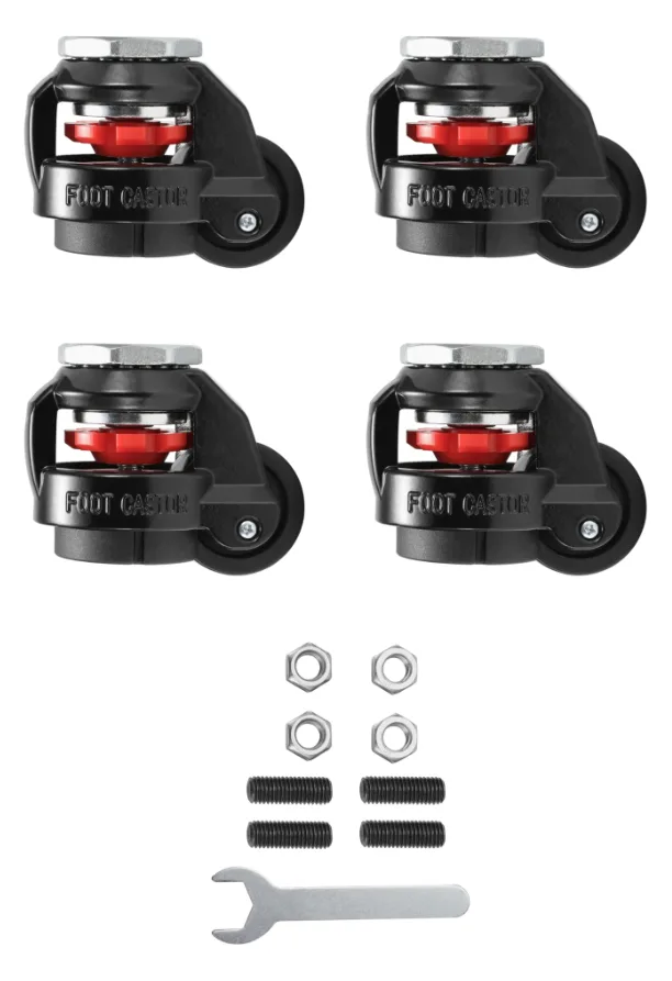 Oplite Feststellbare Lenkrollen für R8 Cockpit retail, Ansicht 4