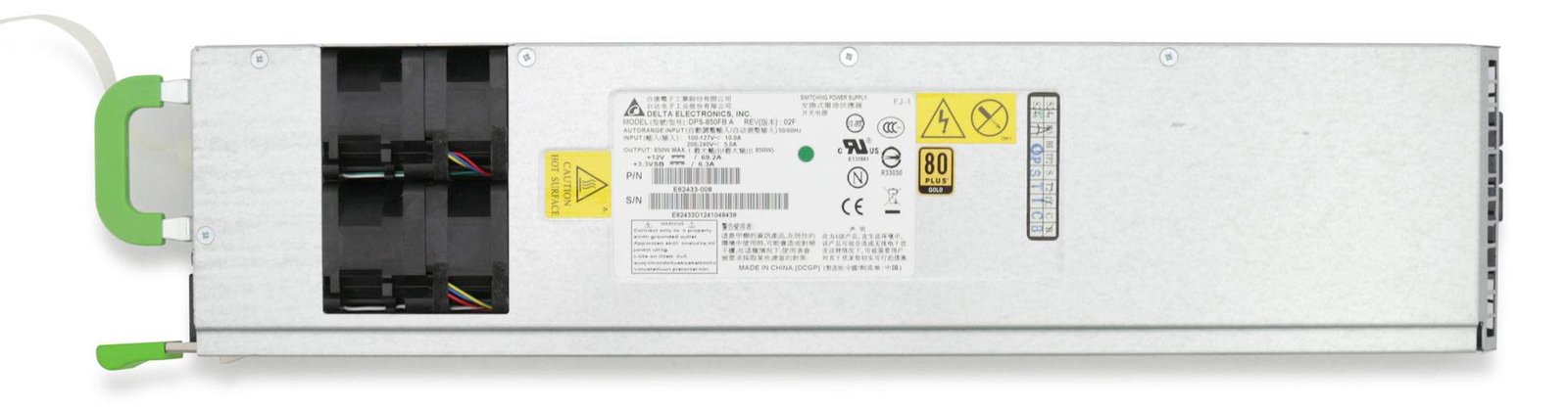 Fujitsu Stromversorgung redundant / Hot-Plug (Plug-In-Modul)