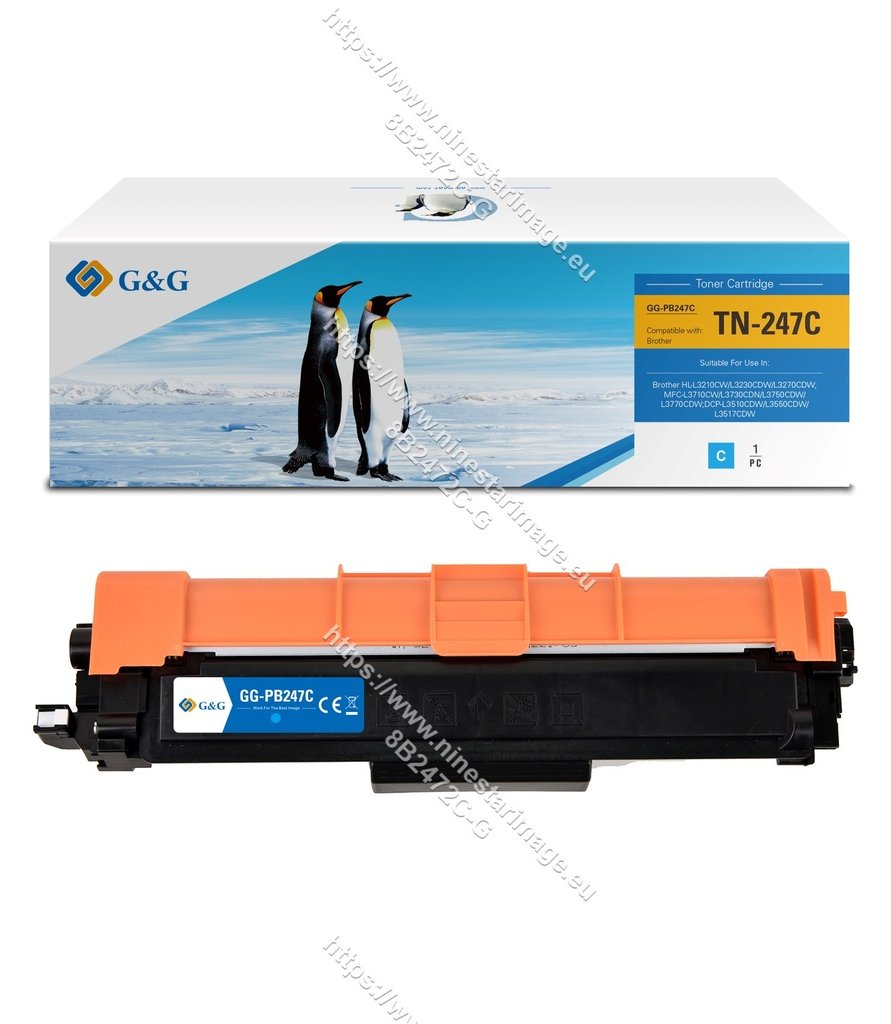 G&G | Ninestar G&G NT-PB247C - 2300 Seiten - Cyan - 1 Stück(e)