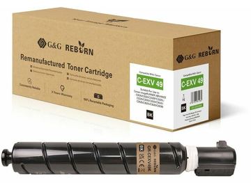 G&G | Ninestar Reborn-Toner kompatibel mit Canon C-EXV 49 8524B002 B - Kompatibel - Tonereinheit von LumaTech