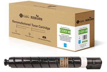 G&G | Ninestar Reborn-Toner kompatibel mit Canon C-EXV 49 8525B002 C - Kompatibel - Tonereinheit von LumaTech