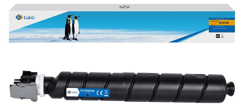 G&G | Ninestar Toner kompatibel mit Kyocera TK-8515K - Kompatibel - Tonereinheit