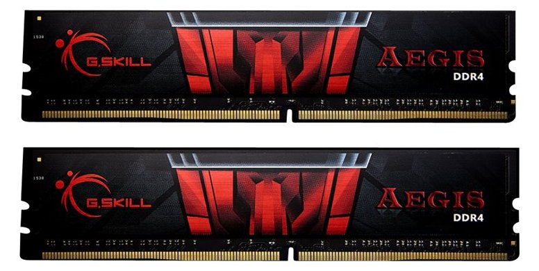 G.Skill AEGIS - DDR4 - kit - 32 GB: 2 x 16 GB - 2400 MHz