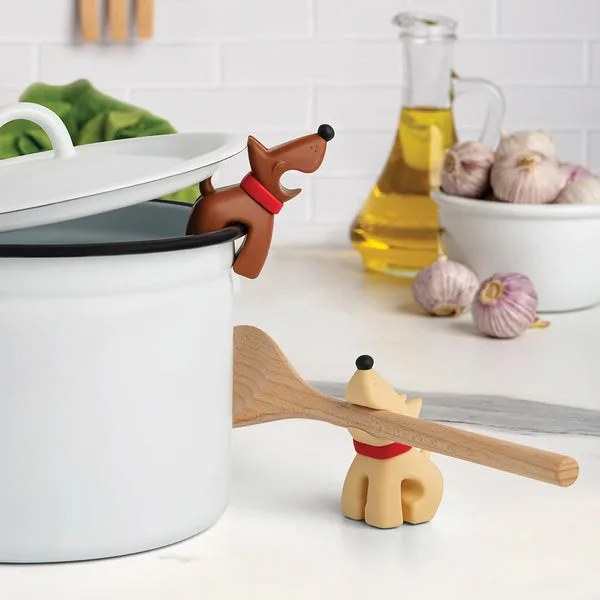 Ototo Design Buddy Sandstone Löffelhalter und Topfwächter, Ansicht 3