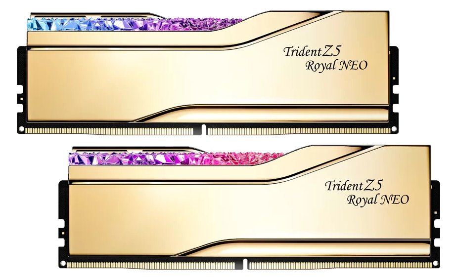 G.Skill DDR5 32GB PC 6400 CL30 Kit 2x16GB TR5NG Royal gold - 32 GB - DDR5
