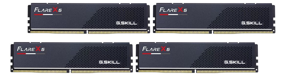 G.Skill Flare X5 F5-6000J3244G64GX4-FX5, 256 GB, 4 x 64 GB, DDR5, 288-pin DIMM… - Komponente für: PC
