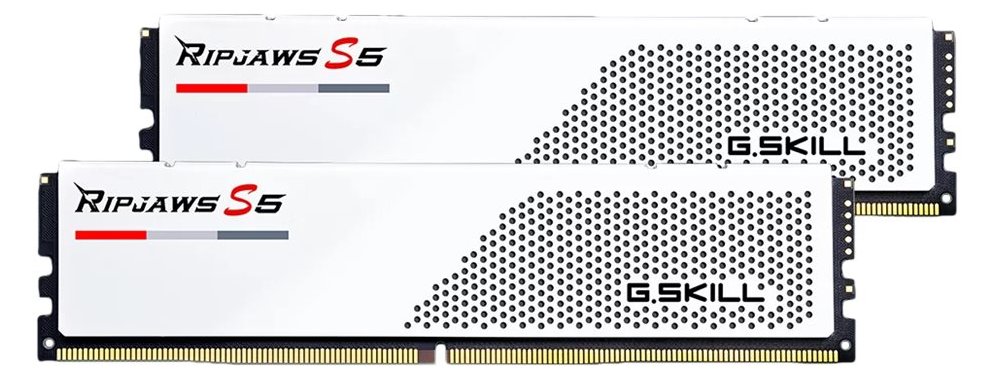 G.Skill Ripjaws S5 F5-5200J4040A24GX2-RS5W, 48 GB, 2 x 24 GB, DDR5, 5200 MHz - Komponente für: PC