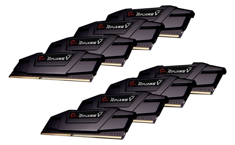 G.Skill Ripjaws V - DDR4 - kit - 256 GB: 8 x 32 GB