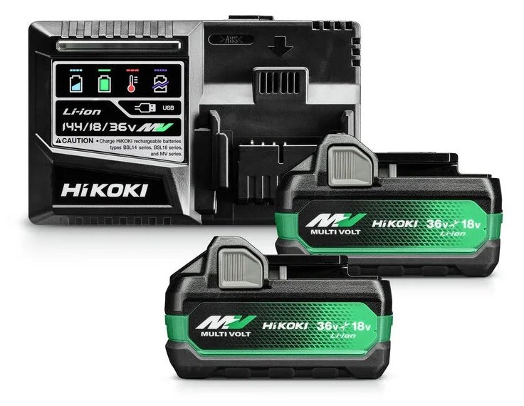 Hikoki UC18YSL3WHZ Akku und Ladegerät