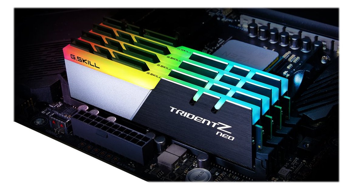G.Skill TridentZ Neo Series - DDR4 - kit - 64 GB: 4 x 16 GB - 3200 MHz
