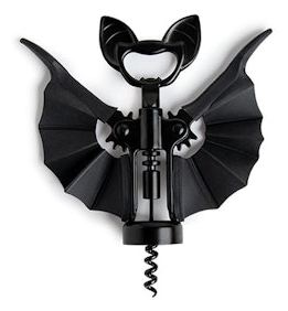 Ototo Design OT914 - Einfacher Korkenzieher - Schwarz - Metall - Silikon - 139,7 mm - 40,6 mm - 180,3 mm von LumaTech