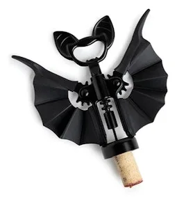 Ototo Design OT914 - Einfacher Korkenzieher - Schwarz - Metall - Silikon - 139,7 mm - 40,6 mm - 180,3 mm, Ansicht 3
