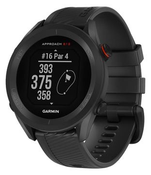 Garmin Approach S12 - Schwarz - Sportuhr mit Riemen von LumaTech