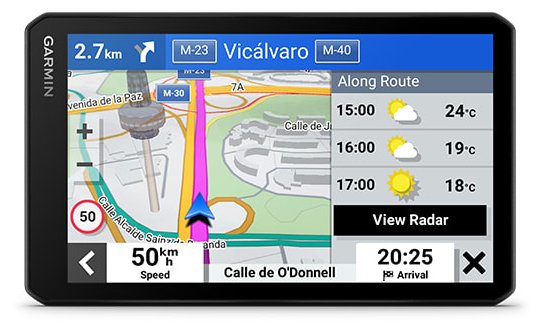 Garmin DriveCam 76 - 2D/3D - 17,6 cm (6.95 Zoll) - 1024 x 600 Pixel - TFT - Flash - Speicherkarte - MicroSD (TransFlash)