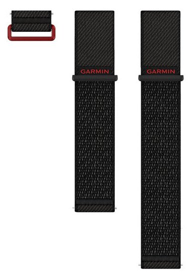 Garmin Ersatz-Armband Nylon Schwarz ComfortFit