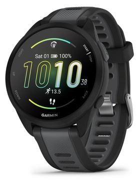 Garmin Forerunner 165 - Schwarz - Silikon - Slate Gray - Handgelenkgröße: 126-203 mm - Anzeige 3 cm (1.2) von LumaTech