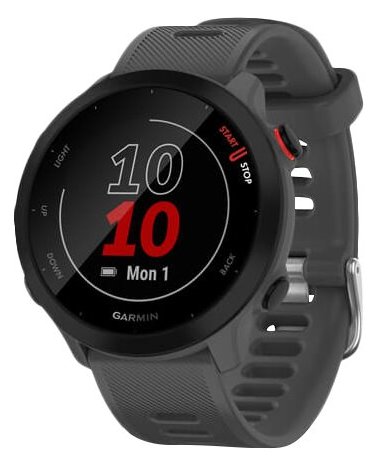 Garmin Forerunner 55 - Sportuhr mit Band - Silikon - Anzeige 2.63 cm (1.04)