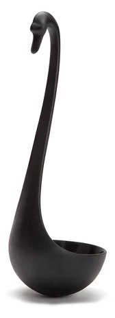 Ototo Design Swanky Schwarz Suppenkelle