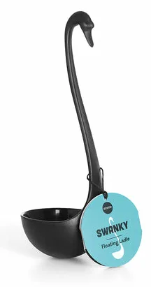 Ototo Design Swanky Schwarz Suppenkelle, Ansicht 3