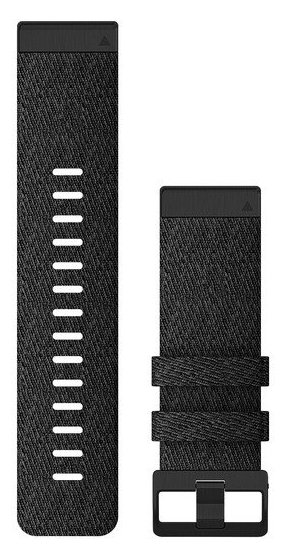 Garmin QuickFit - Uhrarmband für Smartwatch - Heathered Black